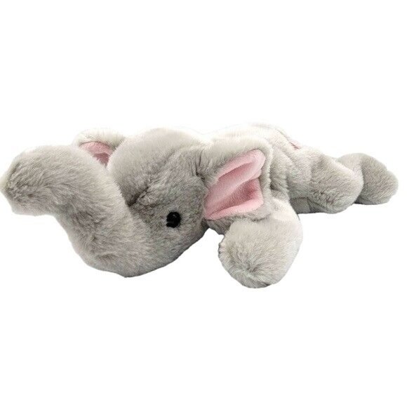 2/$15 VTG Ty Beanie Buddies Righty Elephant Plush 17" American Flag Patriot 2000 - Picture 1 of 12